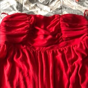 Beautiful red formal dress. Only worn once